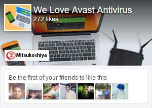 Follow GetAvast.net on Facebook